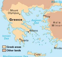 both Sparta and Athens on it. They were far away with geographical ...